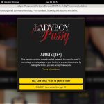 Acc For Ladyboy Pussy