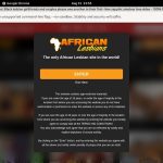 Africanlesbians.com Paswords