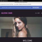 Alexiacage.modelcentro.com Trial Membership Offer
