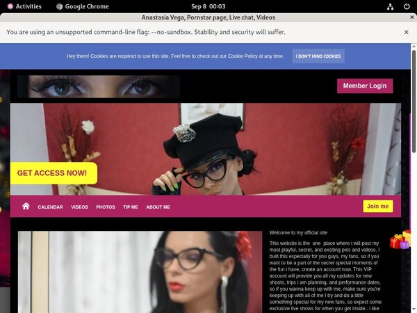 Anastasia Vega Discount On
