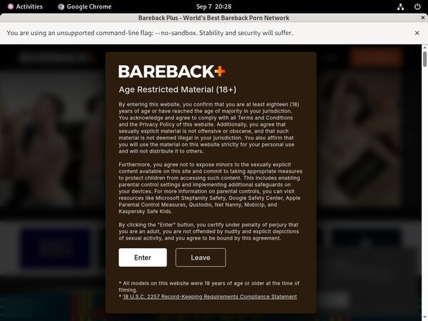 Bareback Plus Subscription