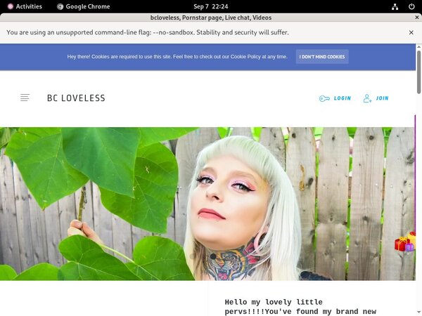 Bcloveless.com Sign In