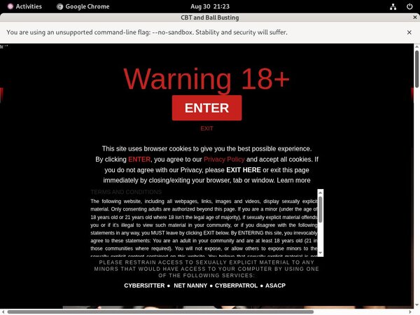 CBT And Ball Busting Xxx Passwords