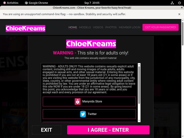 [Image: Chloe-Kreams-Pass-Codes.jpg]