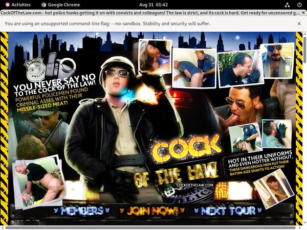 Cock Of The Law Member