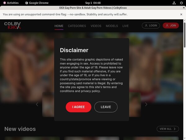 Colby Knox Password Share