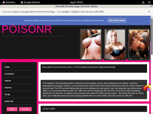 Com Modelcentro Poisonr Day Trial