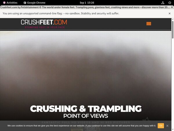 Crush Feet Discount