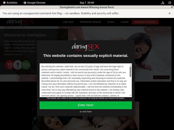 Daringsexhd.com Black