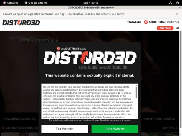Discount Distorded.com Link