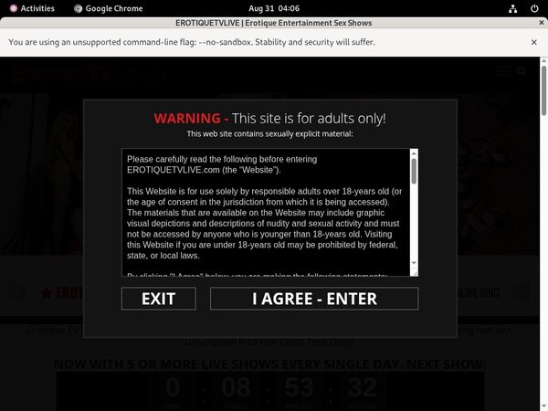 Erotiquetvlive.com Idealgasm Deal