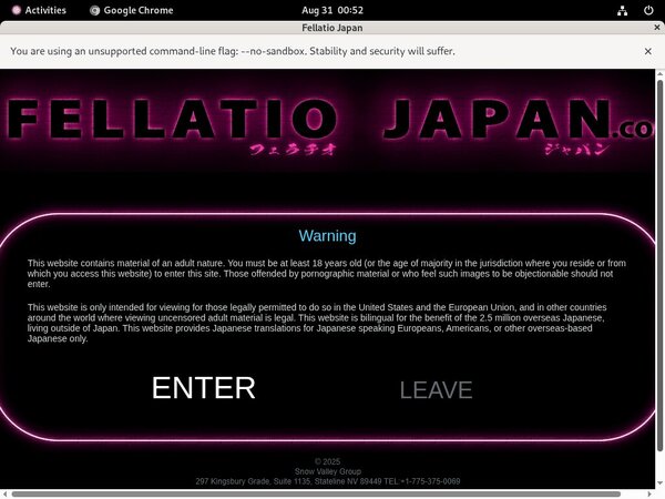 Fellatiojapan Bank Payment