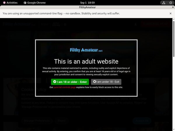 Filthy Amateur Porn Video