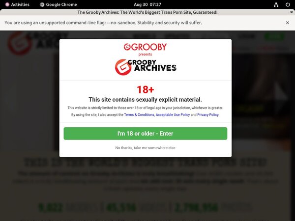 Free Accounts On Grooby-archives.com