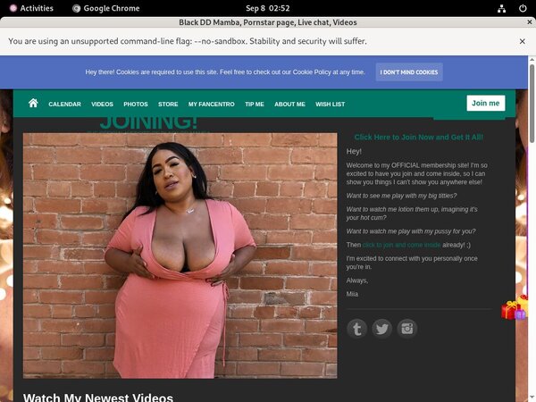 Free Full Black DD Mamba Porn