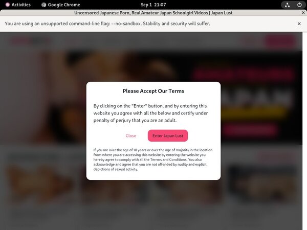 Get A Free Japanlust.com Account