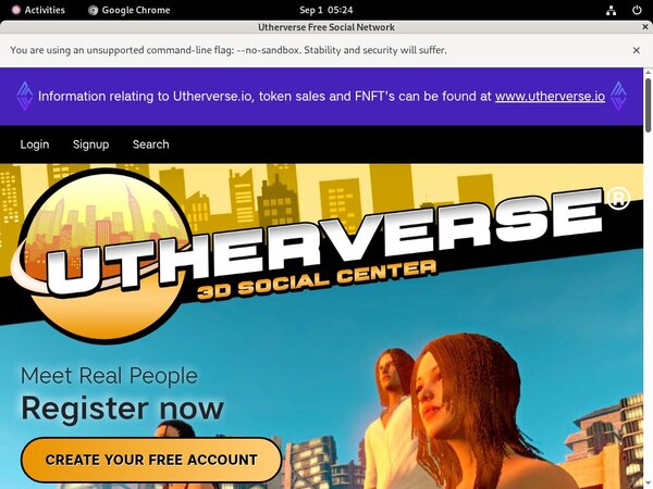 Get Utherverse.com Discount Membership