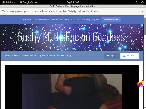 Gushy Goddesscom