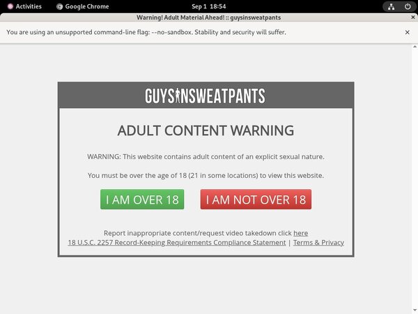 Guysinsweatpants Account Share