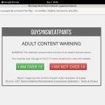 Guysinsweatpants Day Trial