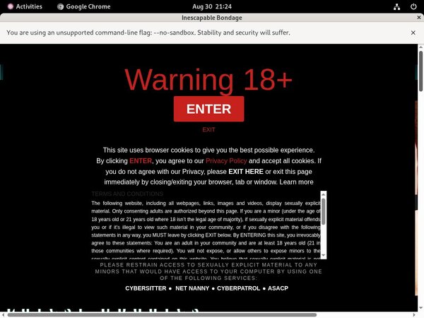 Inescapable Bondage Discount Trial