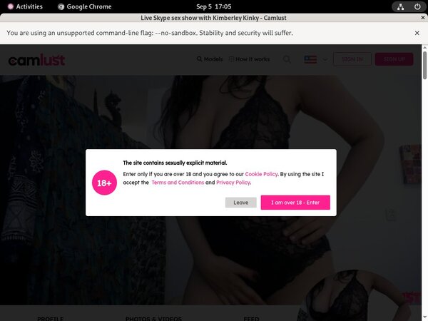 Kimberley Kinky Free Trial Coupon