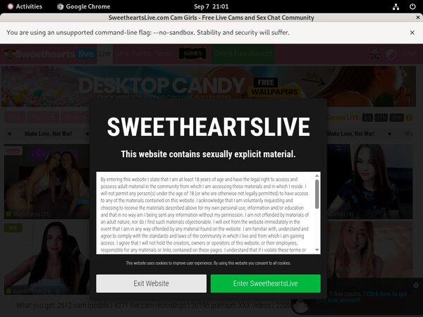 Live Sweethearts Accounts