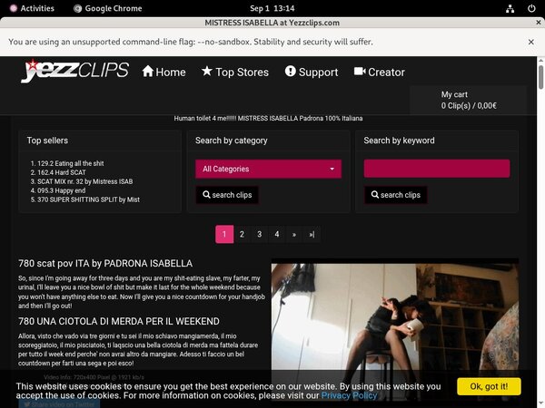 MistressIsabella No Credit Card