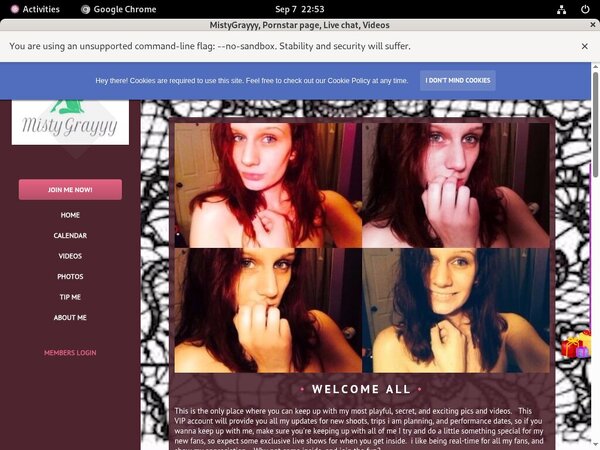 Mistygrayyy.modelcentro.com Trial Sign Up