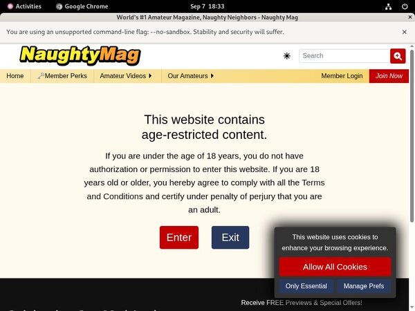 Naughty Mag Network Password