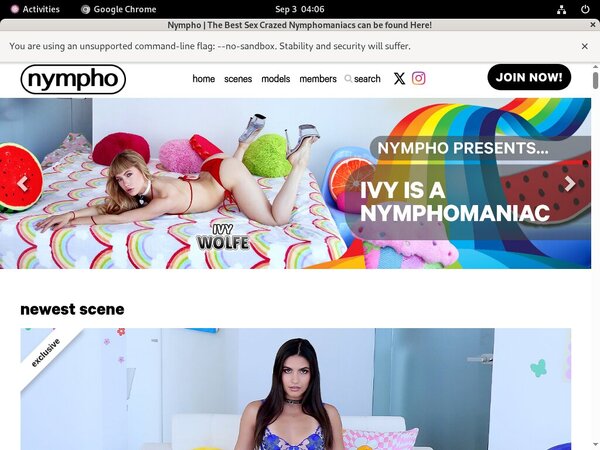 Nympho Promo Codes