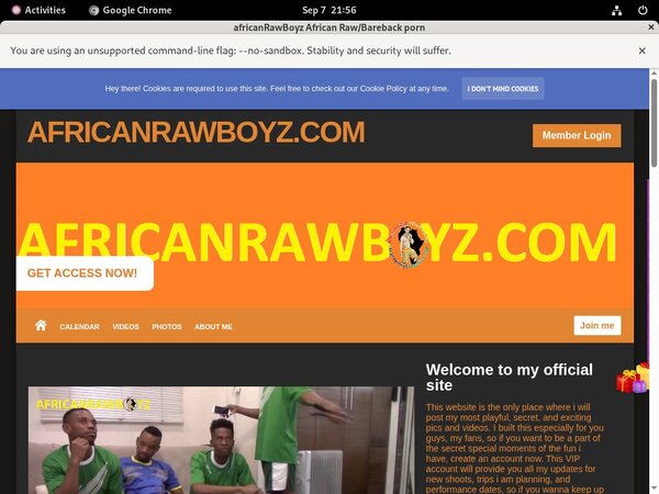 Pay For AfricanRawBoyz
