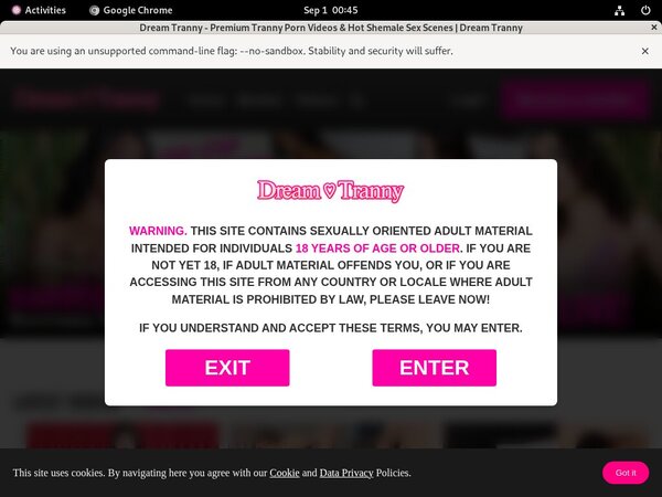 Paypal Dreamtranny Sign Up