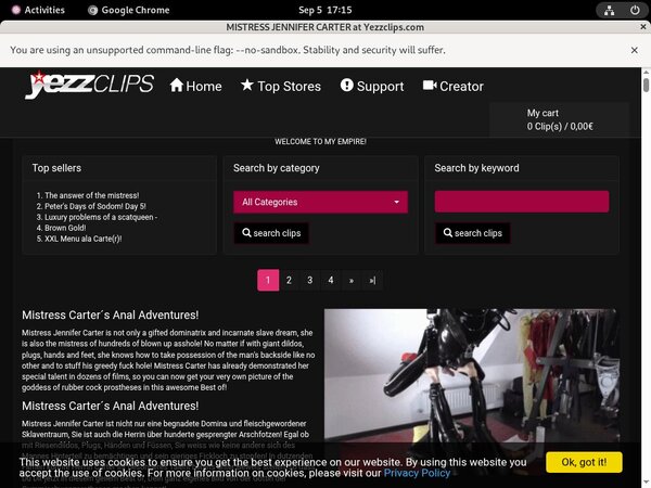 Premium Yezzclips.com Site Rip
