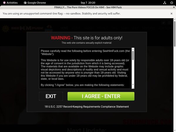 Seehimfuck Paysite Passwords