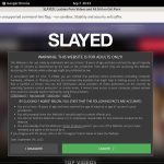 Slayed Passwort