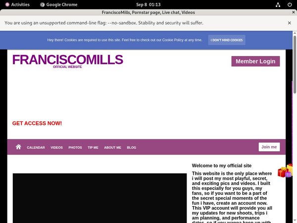Subscribe To Franciscomills.modelcentro.com