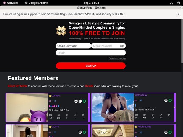 Swingersdateclub Betalen
