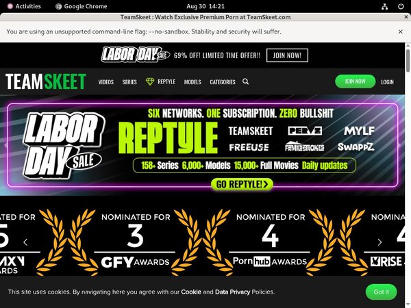 Team Skeet Site Passwords