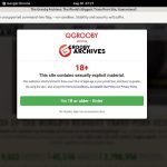The Grooby Archives Renew Password