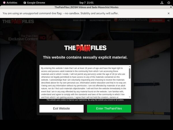 The Pain Files Movie