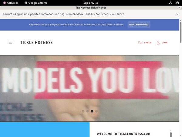 TickleVideos Discount Registration