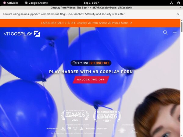 VR Cosplay X Sign Up Link