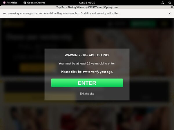 Vipissy Password Bugmenot