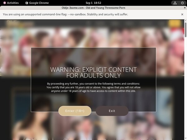 Oldje 3Some Discount Order