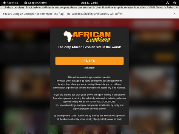 Africanlesbians.com Paypal Checkout